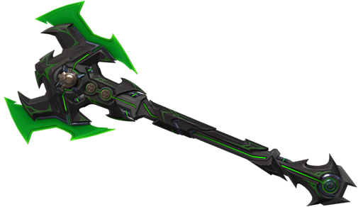 Doombringer Battleaxe Level 2
(Variant 3 Green)