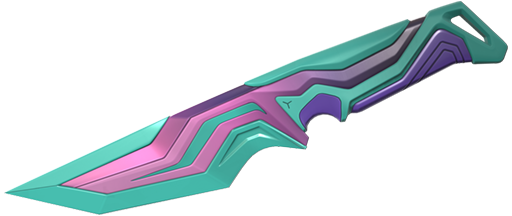 Striker Knife
(Variant 2 Pink/Teal/Purple)