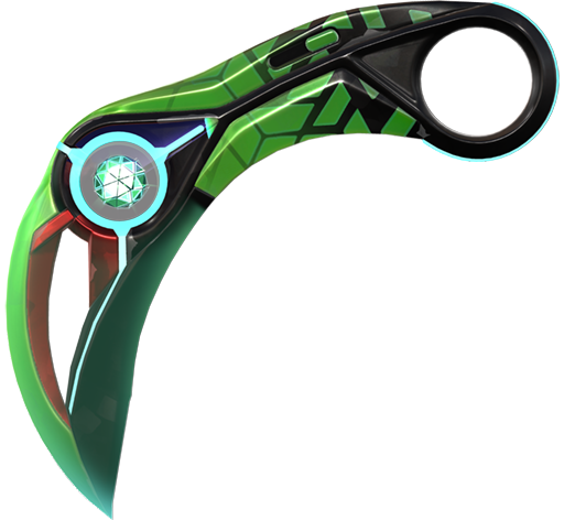 Ion Karambit Level 2
(Variant 1 Green)