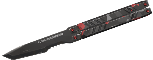 Recon Balisong Level 2
(Variant 1 Red Camo)