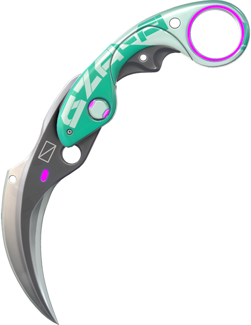 Velocity Karambit
(Variant 3 Aquamarine)