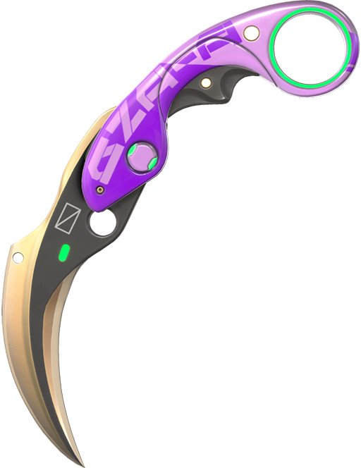 Velocity Karambit
(Variant 2 Purple)